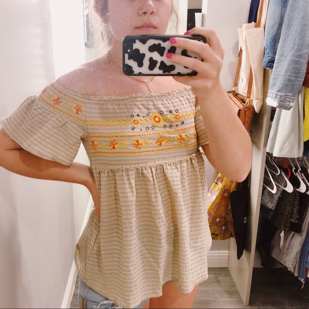 Altar’d State Off the Shoulder Blouse